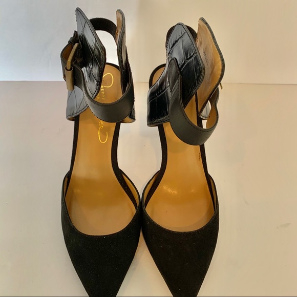 NWOT Report Signature black suede heels SZ 6.5 - Picture 5 of 5